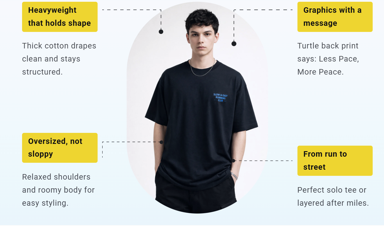 Slow & Easy Club Tee